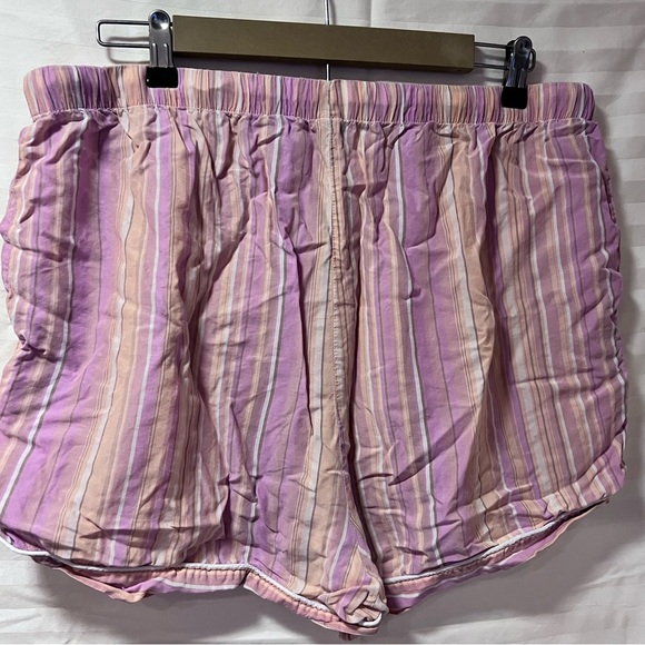Pink Boxer Shorts Pajamas Women Size XL - Picture 4 of 4